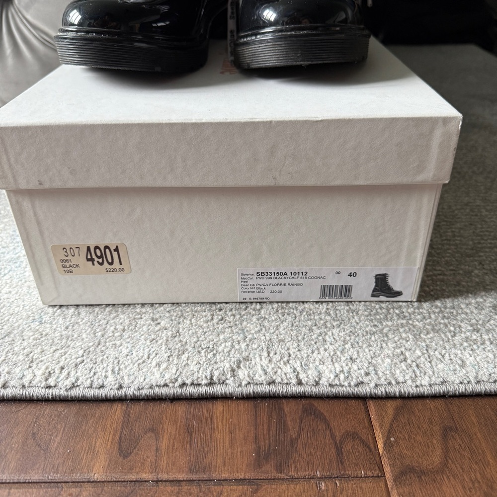 See By Chloe Black Rain Boots - Picture 7 of 7